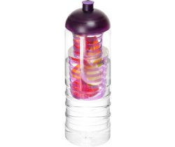 Butelka H2O Treble z wypukłym wieczkiem o pojemności 750 ml 210880
