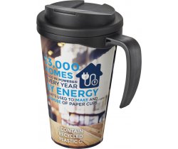 Brite-Americano® Grande 350 ml mug with spill-proof lid 210420