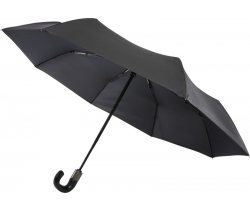 Montebello składany parasol z funkcją automatycznego otwierania / zamykania i z zakrzywioną rączką o wymiarach 21" 109146