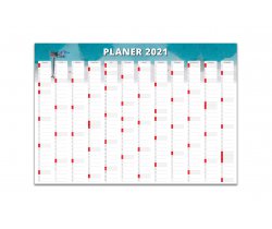 Kalendarz - planer ścienny 2021