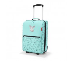 Walizka trolley XS kids cats and dogs mint